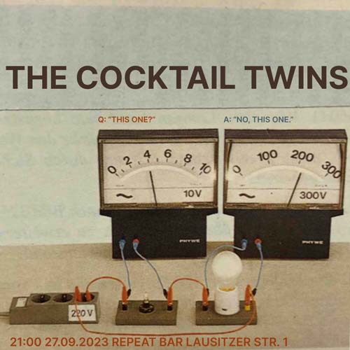 The Cocktail Twins at Repeat Bar berlin
