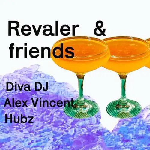 Revaler and friends party at repeat the best hidden bar in Berlin